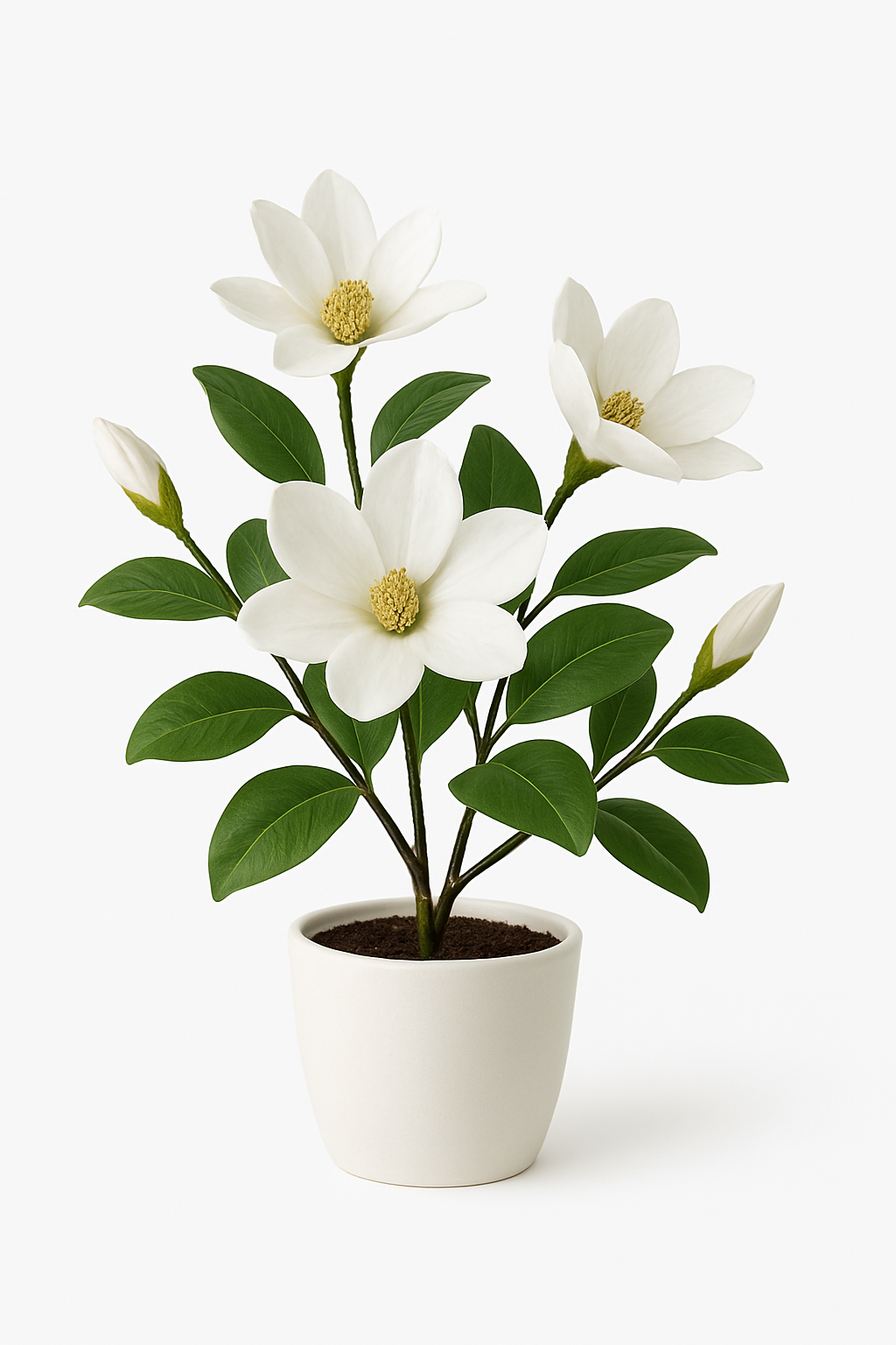 Classic White Magnolia Pot Plan